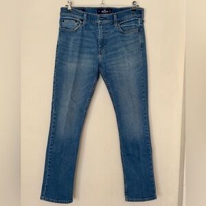 Hollister Slim Straight Men’s Blue Jeans Size W 32 L 30